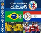 BRA - PAR, Кубок Америки 2015